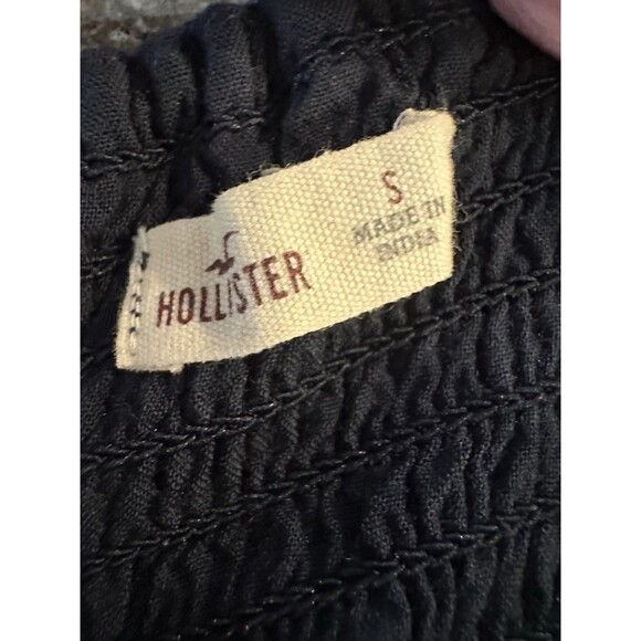 Hollister Skirt Womens vintaSmall Blue Pleated Lined Mini Short Embroidered Y2K - Picture 5 of 10